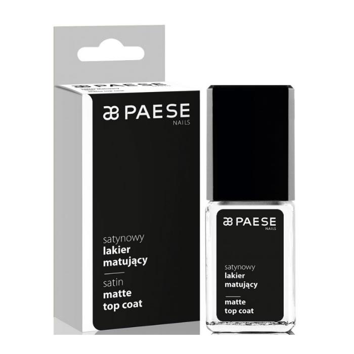 

Атласное матовое верхнее покрытие Paese Nail Care