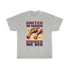 Union Workers, Unisex Heavy Cotton T-shirt, United We Bargain, Divided We Beg