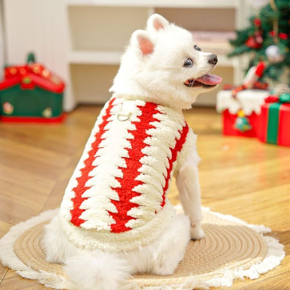 Windproof Cat Warm Vest Comfortable Puppy Two-Legged Clothing Christmas Pet Clothes  Party