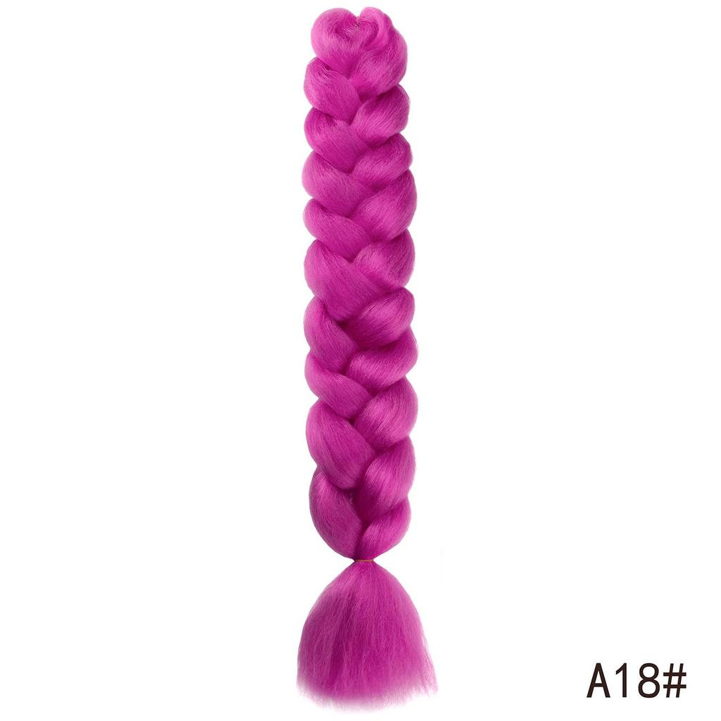 41 Inch 165g Ultra Long Jumbo Braid Hair Synthetic Colorful Braiding Hair Extensions for African Braids Women DIY Hairstyle