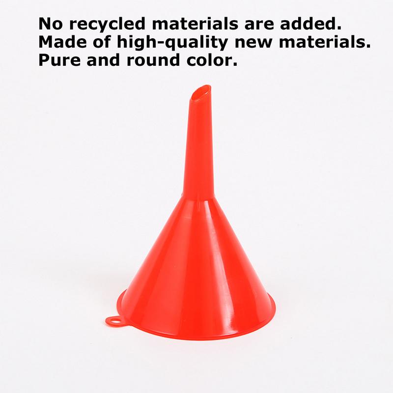 Oil Funnels Pack of 4 Automotive Funnel Set for Oil Change Wide Mouth Bottle Funnel Kitchen Funnel Flexible Oil Fill Funnel