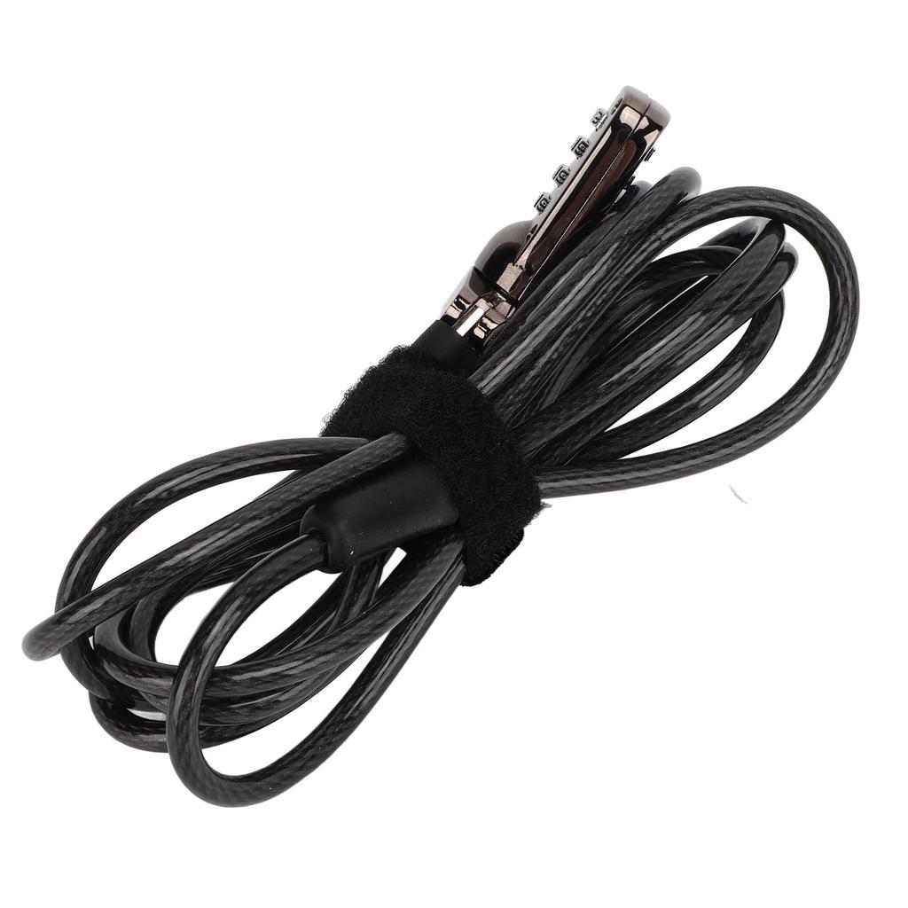 Lucchetto a combinazione per computer a 4 cifre, universale, resettabile, antifurto, per PC, desktop, proiettore, LCD