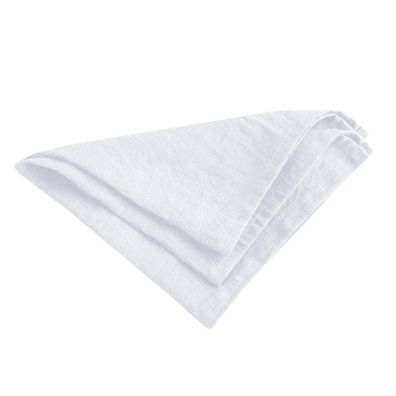 652F Elegant Linen Table Napkin Washable Dinner Napkins Handmade Cloth Napkins Square Napkins Perfect for Wedding and Parties