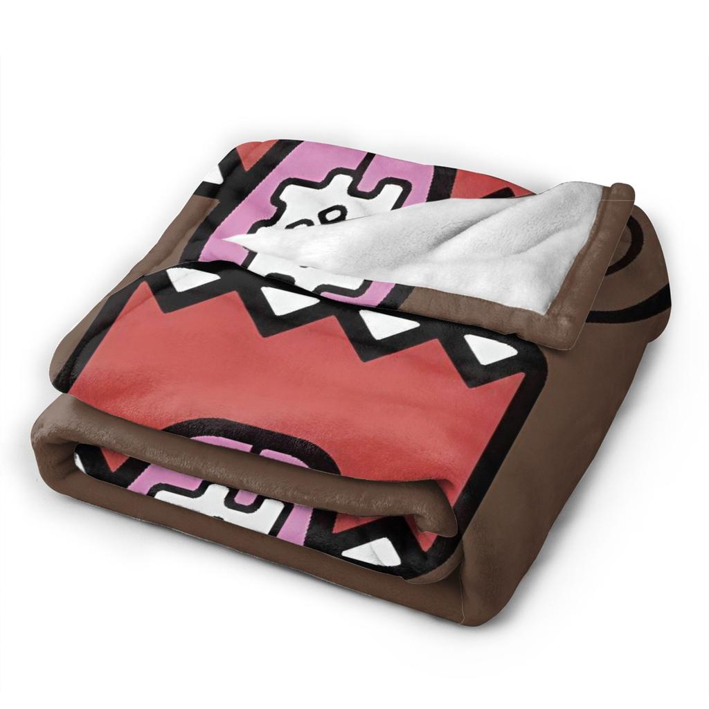 Domo Kun Blanket Quality Super Warm Throw Blanket Winter Kids Living Room Novelty Bedspread
