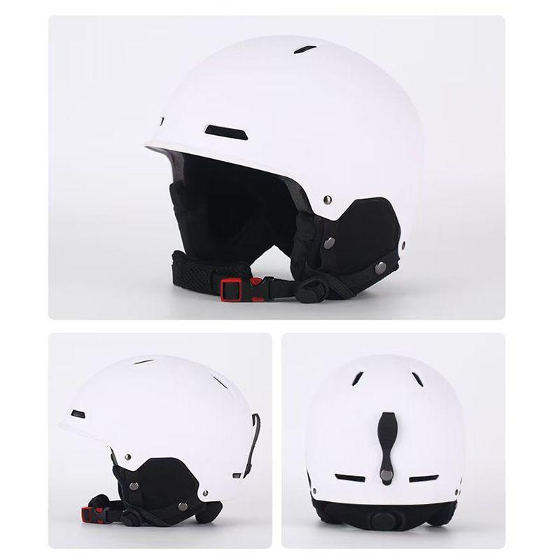 Winter Ski Helmet Adults Unisex ABS EPS Safety Headgear Thermal Lining Snow Sports Protection Gear