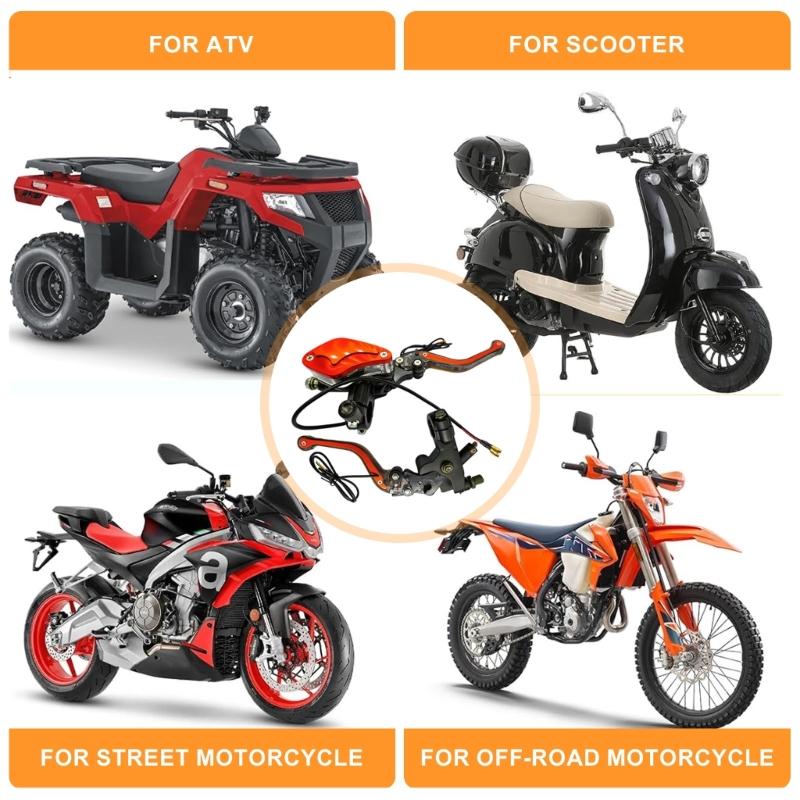 Motorcycle Brake Clutch Pump Lever High Performances Motorcycle Brake Clutch Lever Plastic Brake Clutch Lever Set