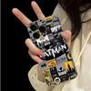 Graffiti Batman Phone Case for Apple 11ProMax/11/11/11/11/X/1 Cartoon Anime Personality