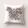 European Color Butterfly Print Sofa Cushion Cover Pillowcase Home Party Car Bedding