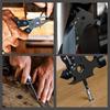 Multifunctional Outdoor Tool: Pliers, Hammer, Folding Knife, Vehicle Window Breaker