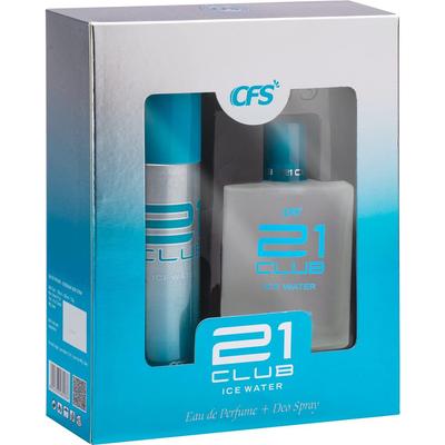 CFS 21 Club Ice Water דאודורנט ספריי גוף ו-CFS 21 Club Ice Water Combo
