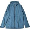 Solid Color Hooded Zip-Up Long Sleeve Jacket Men Jackets Blue LC2259200