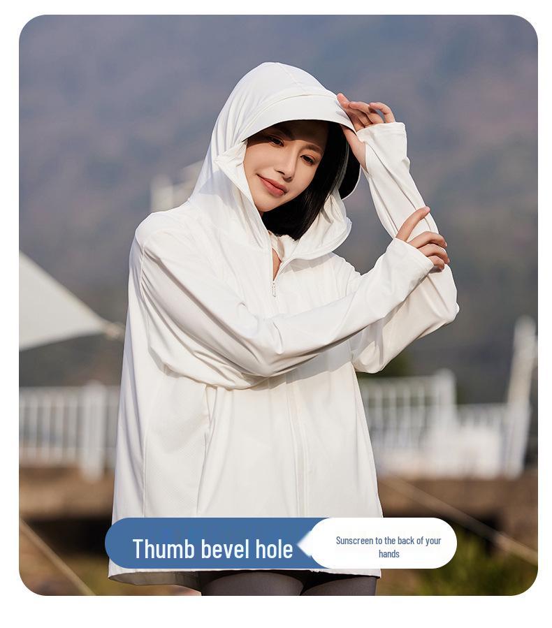 Ice Silk UPF50+ Sun Protection Clothing with Removable Brim for Men & Women