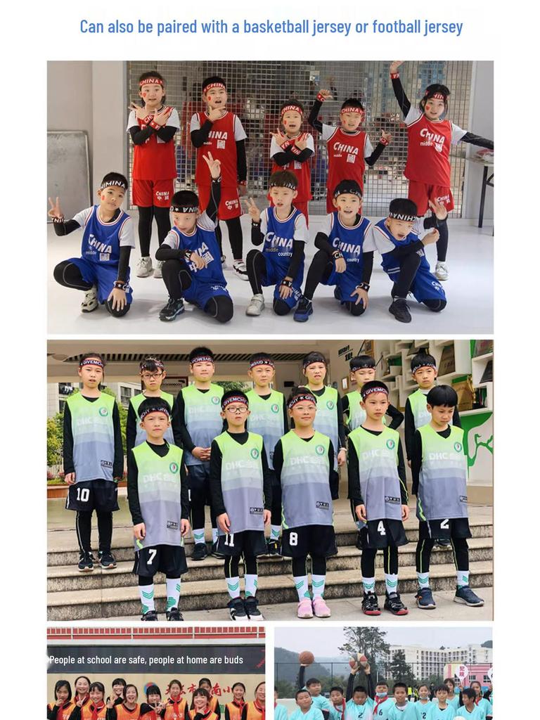 Kinder Schnelltrocknende Sport-Basisschicht: Body für Basketball, Fußball und Fitness - Ideal für Herbst/Winter.