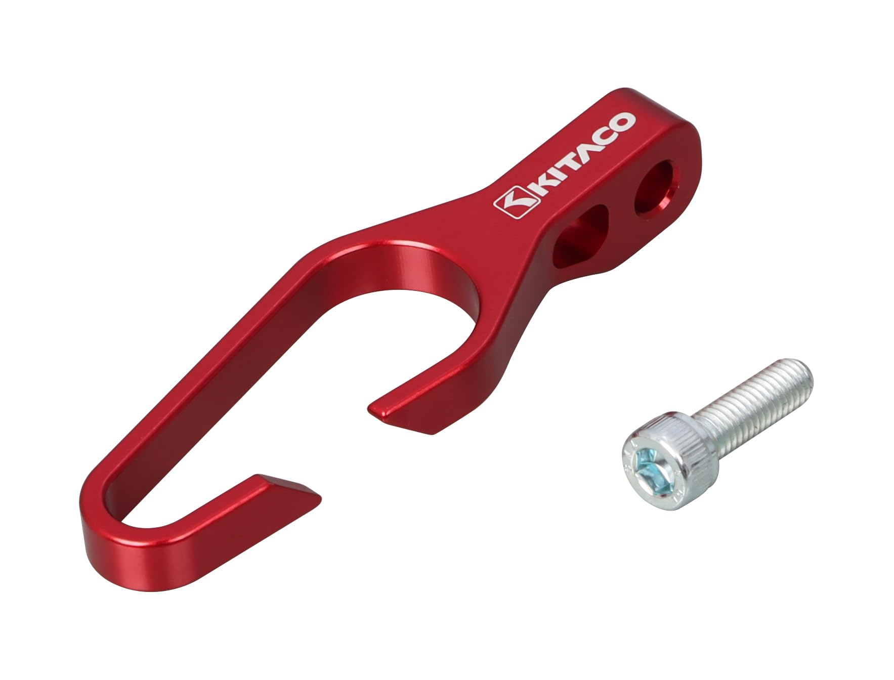 

KITACO Направляющая тормозного шланга Тип 2 Универсальная 1 шт. Алюминий Анодированное покрытие (красный) 569-9010120