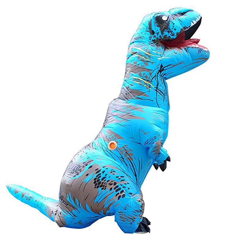 Inflatable Tyrannosaurus Rex Costume for Halloween Parties and Events
