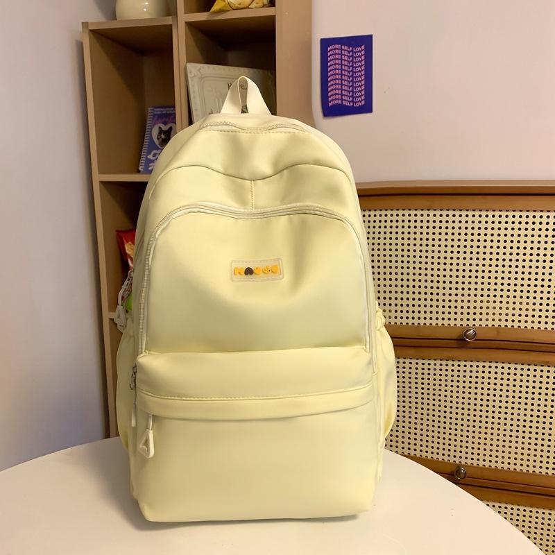 Schoolbag Japanese backpack women's 1011 new high-value junior high school student schoolbag simple large-capacity backpack wholesale