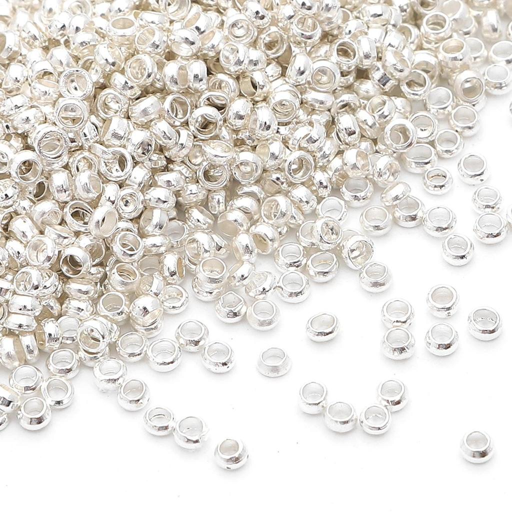 100PCS/Bag Copper Beads For DIY Handmade Jewelry