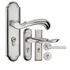 Stainless Steel Key Operated Silent Universal Door Lock for Indoor Bedroom Solid Wood Doors with Lever Handle Made In China