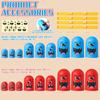 Russische Matroschka-Puppe, Gut geformtes Schachspiel, Puzzle-Spielzeug, Lustiges Essen, Kleines Denken, Logiktraining, Zweispieler-Kampf