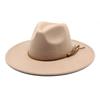 Vintage Wool Felt Fedora Hat With Wide Brim For Outdoor Travel And Casual Wear