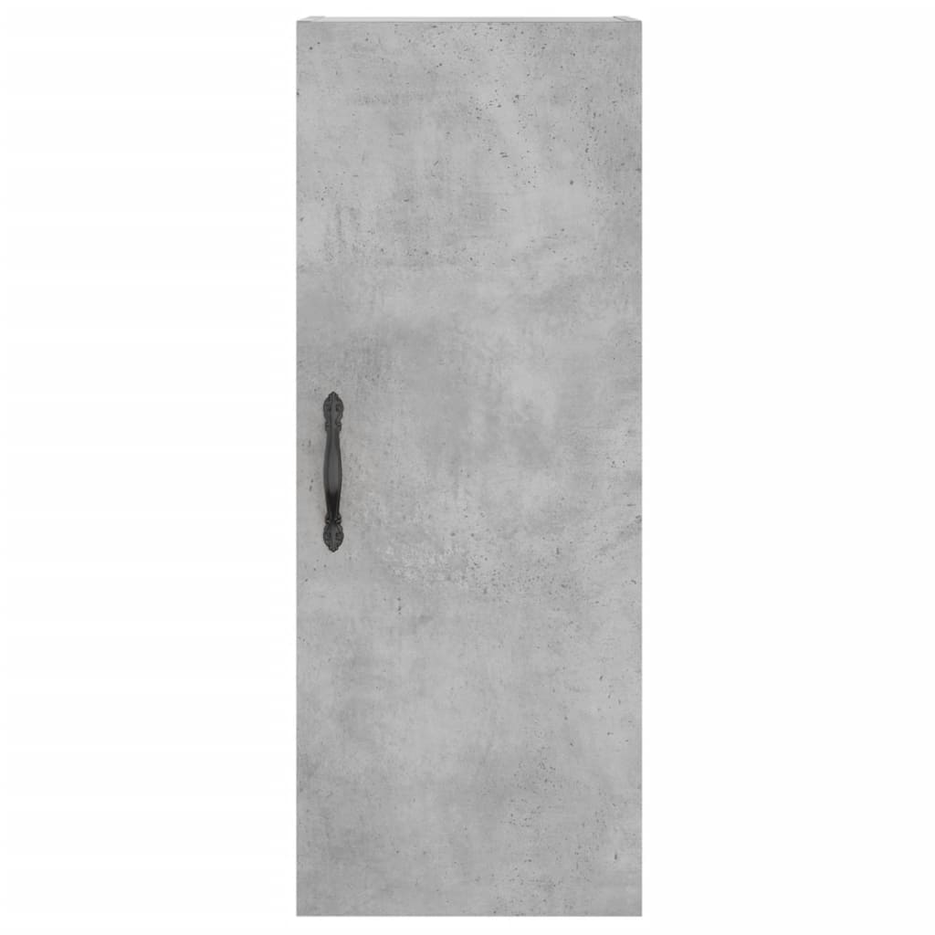 Highboard Concrete Grey 34.5 x 34 x 180 cm Particleboard