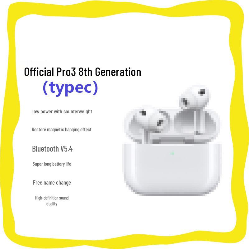 

Huaqiangbei Pro3 Wireless Bluetooth Headphones with Active Noise Cancellation, Sports-Ready, High-Quality Sound, and Long Battery Life. No Accessories