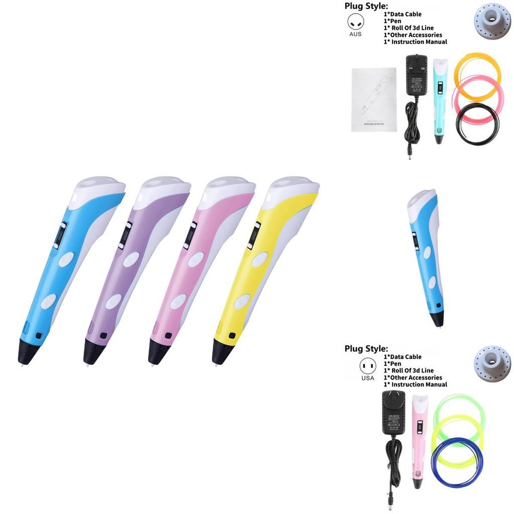 3d Printing Pen With 12color Pla Filament For Kids And Students Gift