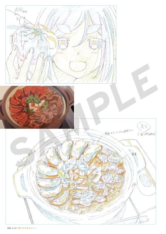 Early Reservation Bonus Available Yuru Animation Original Art Collection Volume 2 Manufacturer Reservation Bonus Set of Duplicate Original Drawings