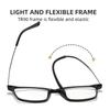 Square Computer Glasses Men Women Ultralight TR90 Metal Frame Anti Blue Light Eyeglasses Retro Eyewear