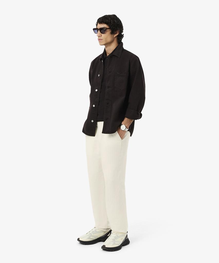 LACOSTE Men'S Linen Blend Elastic Chino Hh7197-56G 056