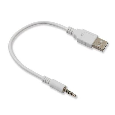 USB на 3.5 мм Аудіо-зарядний кабель 3.5 мм штекер для автомобільних динаміків, ноутбуків та мобільних пристроїв