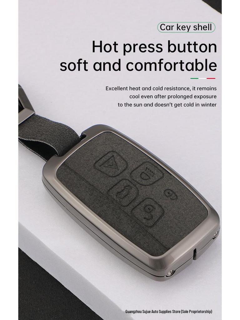 Land Rover Jaguar Range Rover Sport, Velar, Evoque, Discovery 4, Freelander 5 Keychain and Car Key Case Buckle