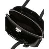 Daks Black Leather Tote Bag With Buckle Dcba6e168bk