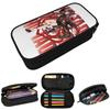 Genshin Impact Hu Tao Game Pencil Case for Boys Girls School Pen Box Pencil Bag Stationery Supplies Pen Holder Bag