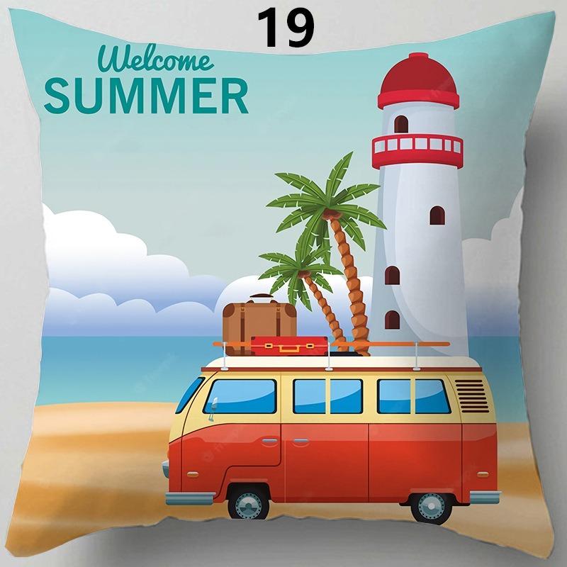 

Outdoor Camping Scenery Pillow Case Retro Chair Lumbar Pillow Bedroom Window Sill Bay Window Cushion Cushion Lumbar Pillow 16x16Inch