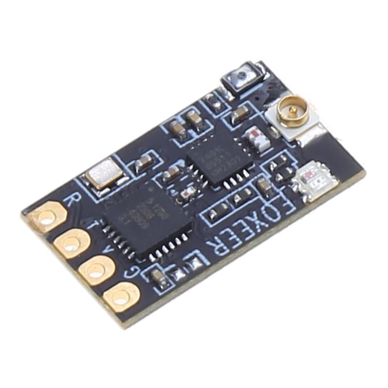 1 Set Foxeer ELRS 2.4G Receiver with T Antenna PA+LNA Signal Transmission for Long-distanced Drones Part