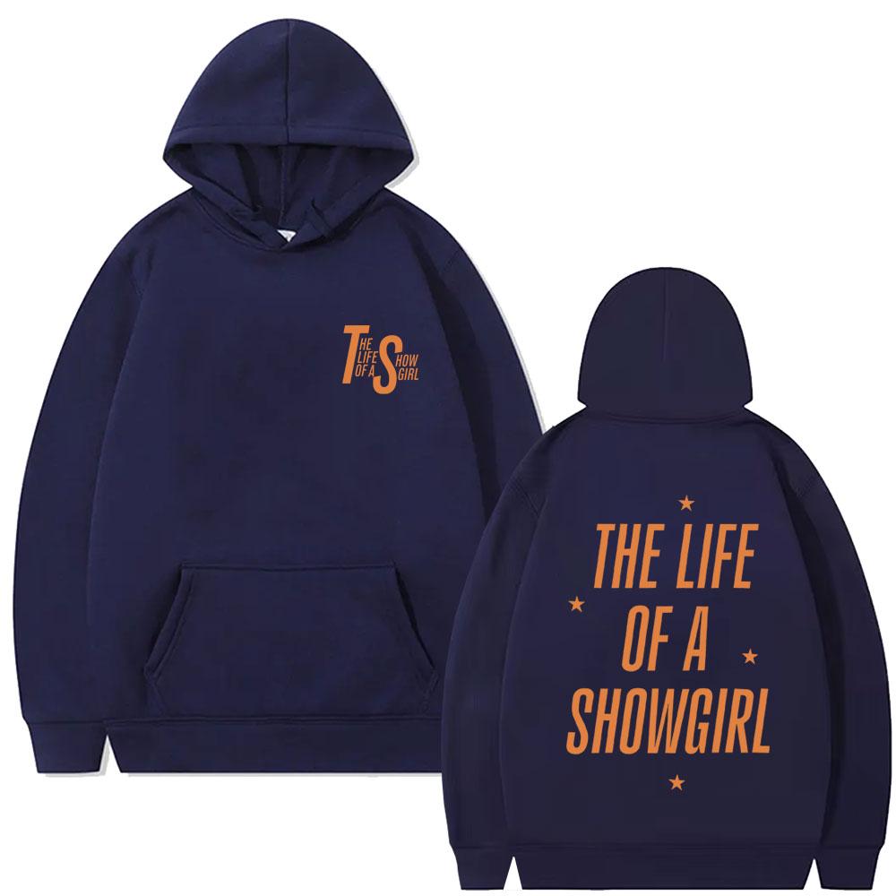 The Life of A Showgirl Album Merch Hoodie Men Women Fashion Oversized Pullover Unisex Vintage Casual Fleece Sweatshirt
