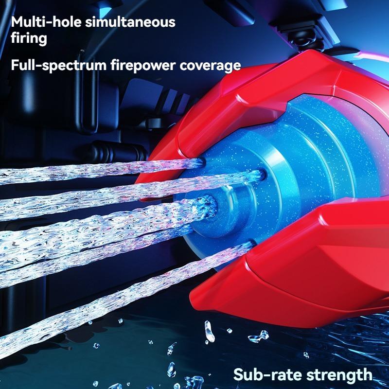 Mech Sword Water Gun Pull type Water Gun Five hole Water Gun Simulation Sword Large Capacity Long Range Water Gun Toy
