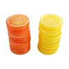 Toys Photography Props Artificial Lemon Slice Simulation Fruit Fake Limes Chips Kitchen Decor