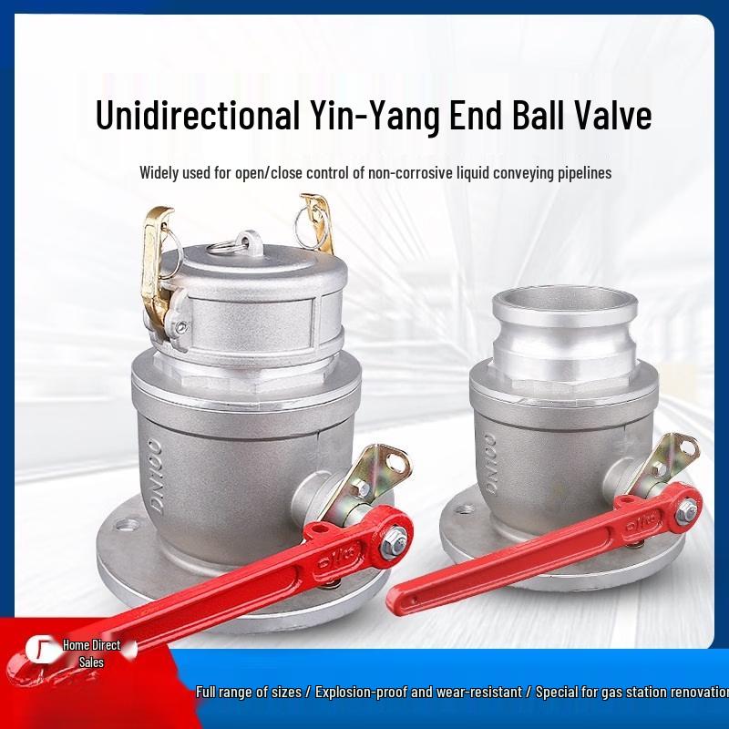RSRDDY Aluminum Alloy 2-inch DN50 Two-Way Ball Valve