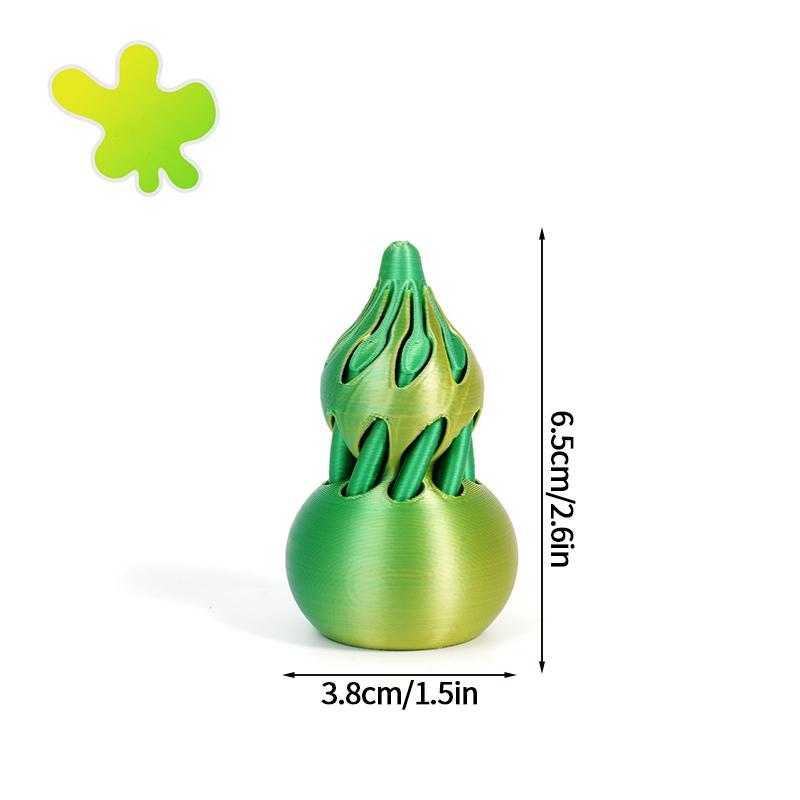 3d Printed Toys Desk Accessories Three-dimensional Pyramid Printed Spiral Cone Helix Screw Rotating Stress Relieving Spiral Cone