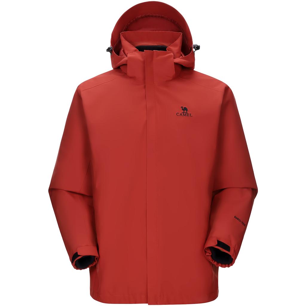 CAMEL Waterproof, Windproof, Breathable, And Abrasion Resistant Windbreaker Jacket Men's T1W245169