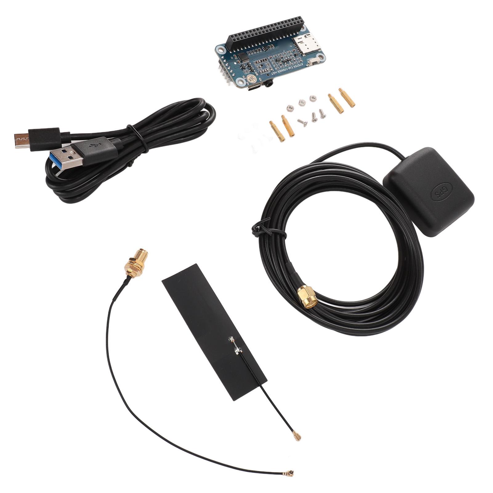 

GSM GPRS GNSS HAT на основі модуля A7670E Cat 1 2G Підтримка позиціонування Плата розширення з GPS FPC