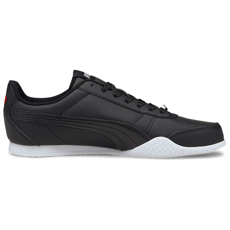 Puma Bella Valentine Synthetic Leather Shock Absorbing Durable Lightweight Low Top Running Shoes Women sneaker Black Red Gray 368868-02