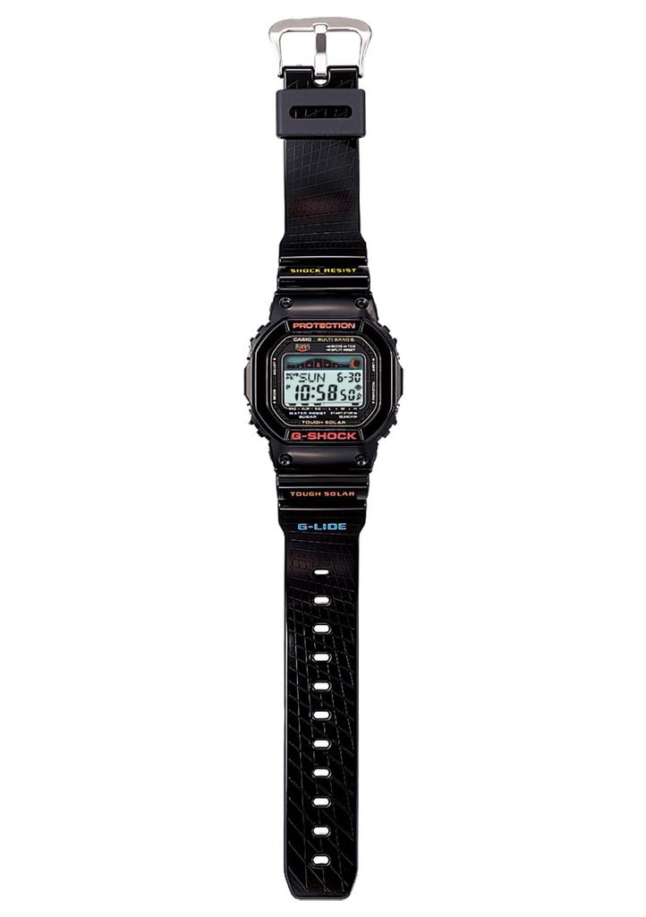 Casio Solar Watch Black G-Shock G-LIDE Radio-Controlled GWX-5600-1JF Men's