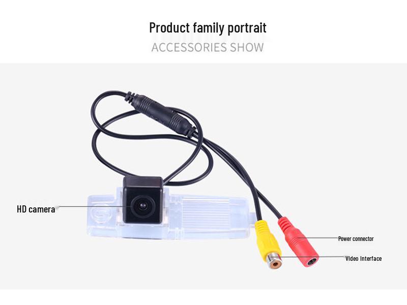 Compatible with Focus Hatchback, Chevrolet Epica, and Cruze: Integrated HD Rear View Car Camera.