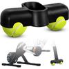 1 Stück Wippenplatte Fuß, Indoor Cycling Snap Wippenfüße Adapter, Wippenpolster Fahrradtraining, Tragbarer Radsport Tennisbälle Fußadapter