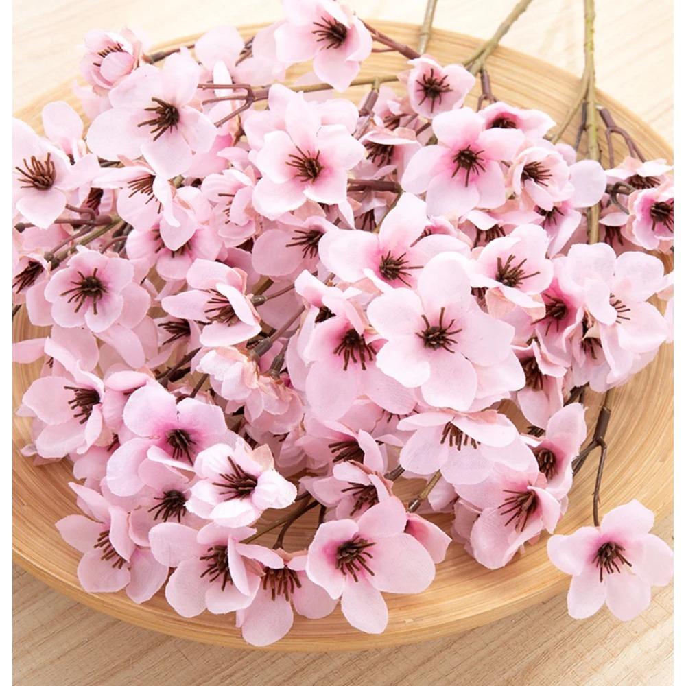 40cm Cherry Blossom High Quality Wedding Bouquet Home Office Christmas Party Hotel Bride Holding Flower Decoration Living Room