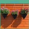 Cone Shaped Plant Pot Liner With Felt Material For Outdoor Garden Decor