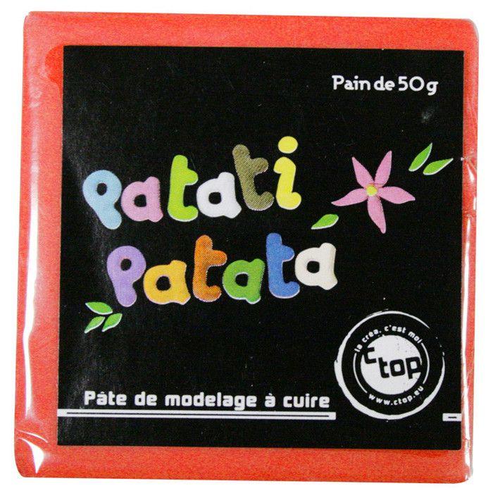Polymer Clay To Model Patati Patata Red 50 G